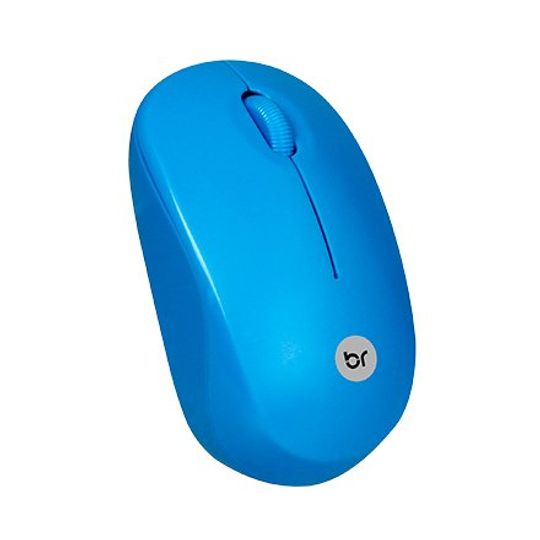 Mouse Sem Fio Colors Azul