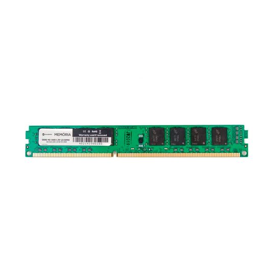 Memória DDR3 4GB 1600Mhz para Desktop | GT