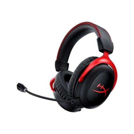 Headset Gamer HyperX Cloud II Som Surround 7.1, Drivers 53mm, Sem Fio, Preto e Vermelho - HHSC2X-BA-RD/G