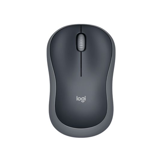 Mouse sem Fio Logitech M185 Cinza