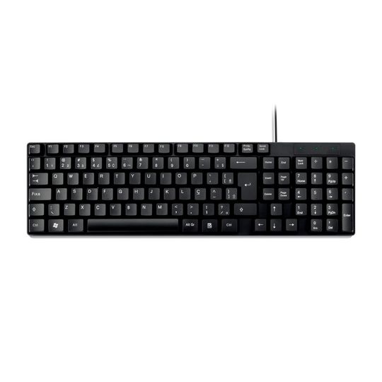 Teclado Slim com Fio 950 ABNT2 | Goldentec