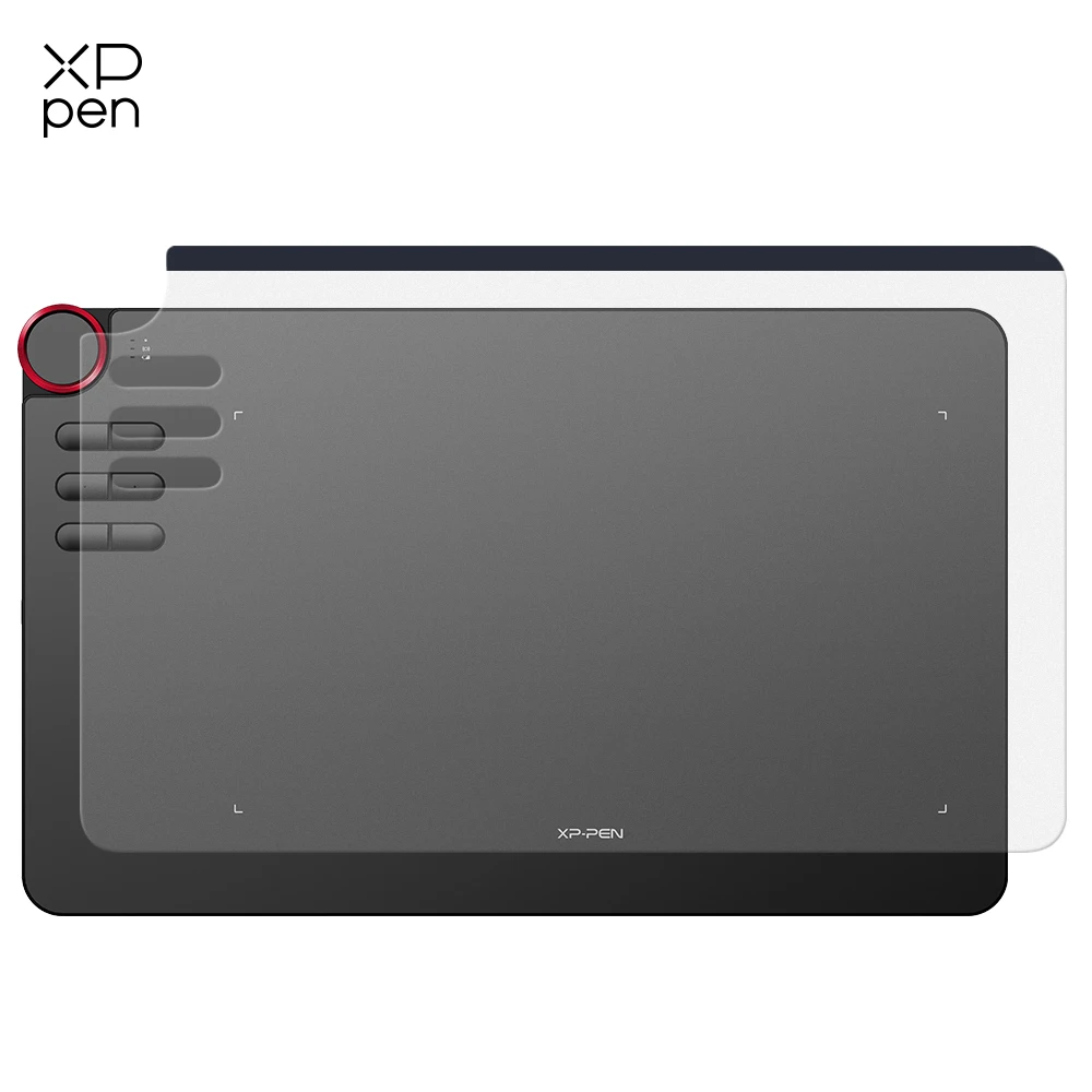 Xp-pen-película protetora para desenho gráfico tablet, 2 peças em 1 pacote