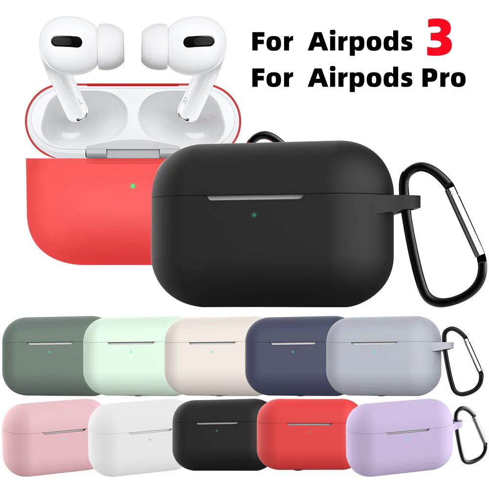 Capa De Silicone Para Apple Airpods Pro, Acessórios Do Fone De Ouvido, Capa Protetora Bluetooth para Air Pod Pro 3