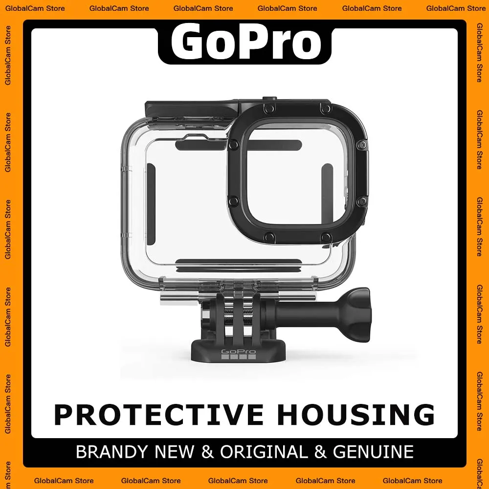 GoPro Action Camera Habitação Protetora, Acessório Esportivo Oficial, ADDIV-001, HERO13, 12, 11, 10, 9