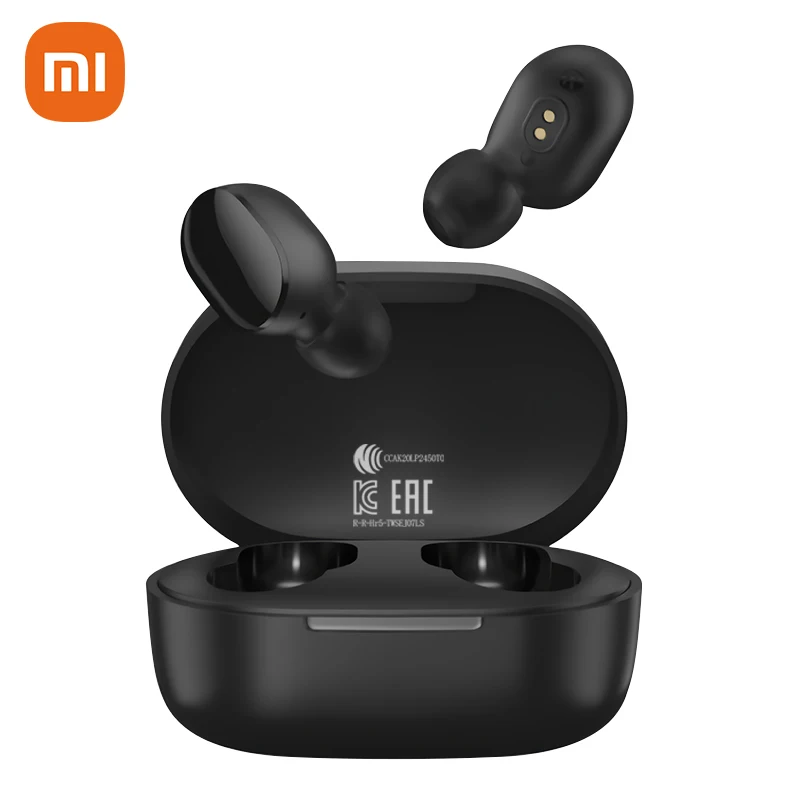 Xiaomi mi verdadeiros fones de ouvido sem fio redmi airdots 2s bluetooth 5.0 controle toque tws modo jogos usb c fone de ouvido
