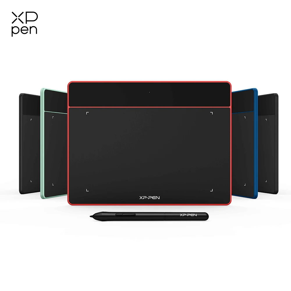 XPPen Deco Fun Graphics Tablet 3 Tamanhos 8192 Níveis Tablet de desenho digital Inclinação de 60 graus para OSU Jogo Assinatura Estudo on-line