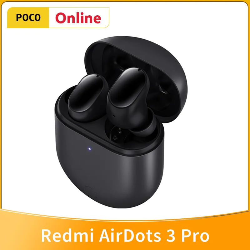 Xiaomi-Redmi Airdots 3 Pro Fone de Ouvido, ANC, TWS, Fones De Ouvido Sem Fio Verdadeiro, Bluetooth 5.2