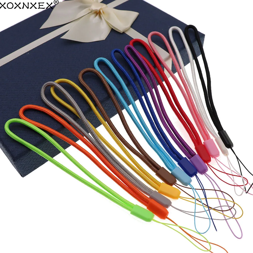 Pulseira para celular para iphone x, cordão para celulares, chaves, cordão de pulso, corda de pinho, lanterna, bastão de selfie, 1 peça