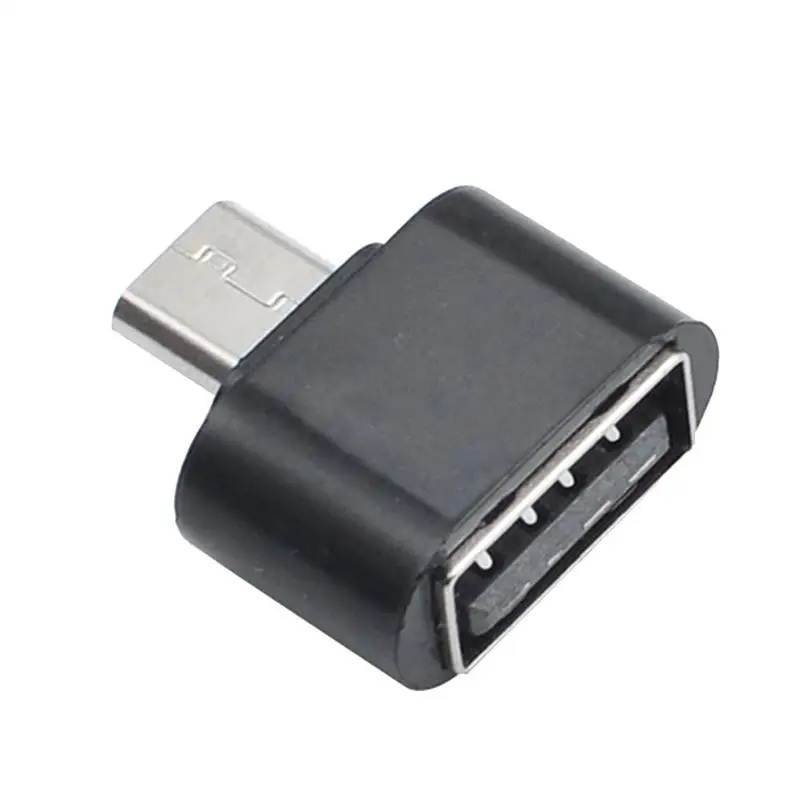 Mini adaptadores otg para celular e tablet, leitor de cartão, micro usb, flash, mouse, teclado, expansor