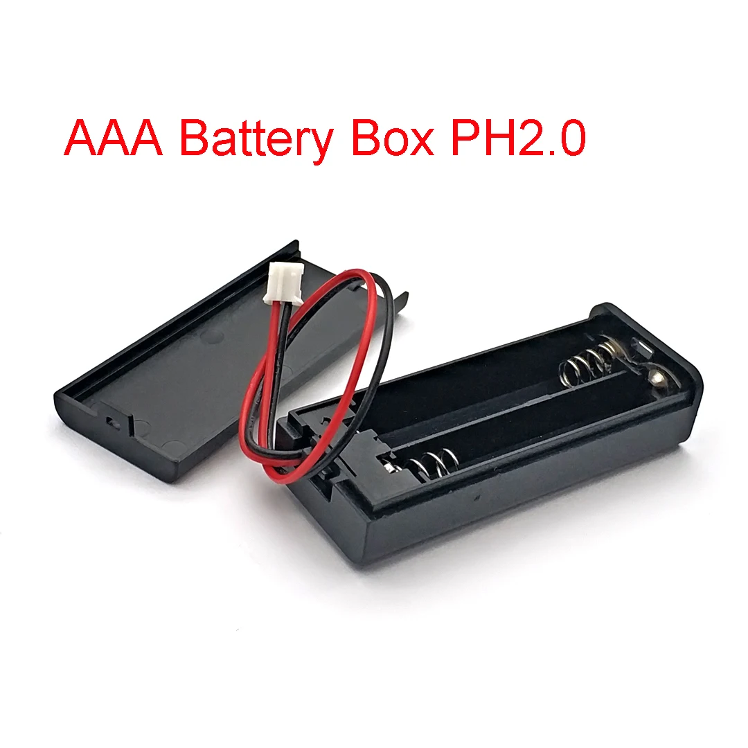 Suporte de bateria Aaa para micro:bit para microbit, 2pcs, baterias aaa, 3v, ph2.0