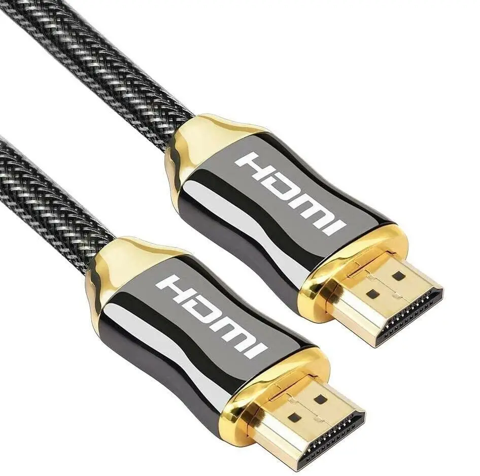 Cabo pro do protetor 1.5m hdmi 2.0 4k 1080p com áudio ultra hd do arco dos ethernet