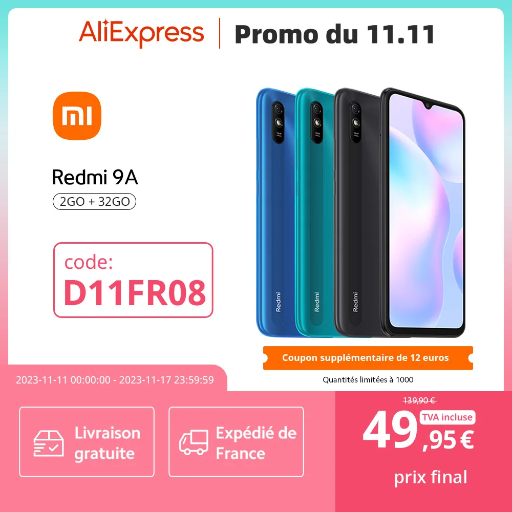 [Oficial] xiaomi redmi 9a 2g + 32gb, tela de 6.53 polegadas, mtk helio g25, câmera 13mp