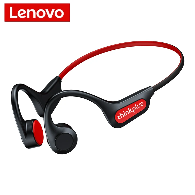 Original lenovo x3 pro condução óssea fone de ouvido bluetooth 5.3 sem fio à prova dwaterproof água gancho esportes com microfone