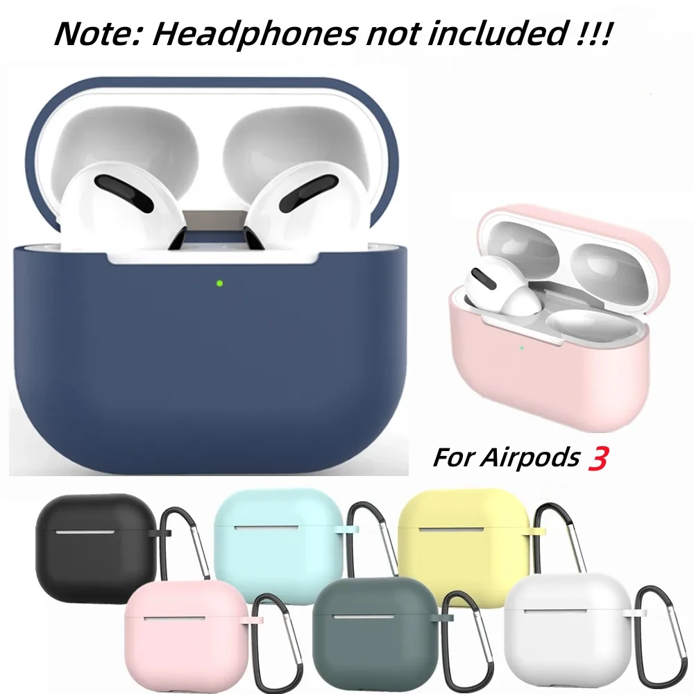 Para airpods 3 capa de silicone para airpod 3 sem fio bluetooth air pod caso acessórios do fone de ouvido