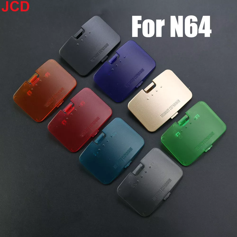 Jcd 1 pçs substituição jumper pak memória expansão porta capa para n64