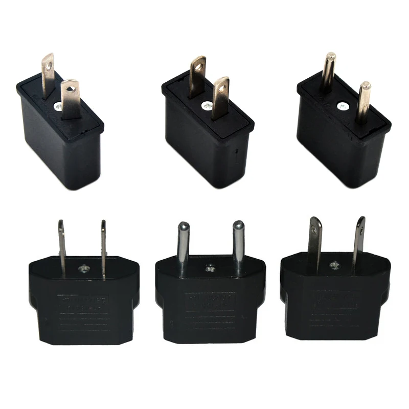Eua para ue au fr de ac adaptador de tomada de alimentação adaptador de viagem conversor