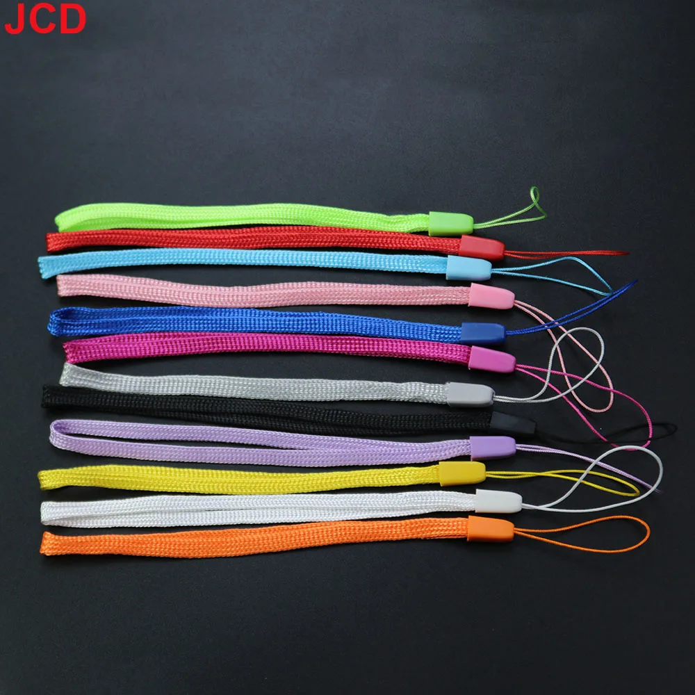 JCD-Game Console Wrist Lanyard Rope Strap, Cordão de telefone para USB, Flash Drive, Chaveiro, ID Badge Holder, DIY Hang Rope, 10pcs