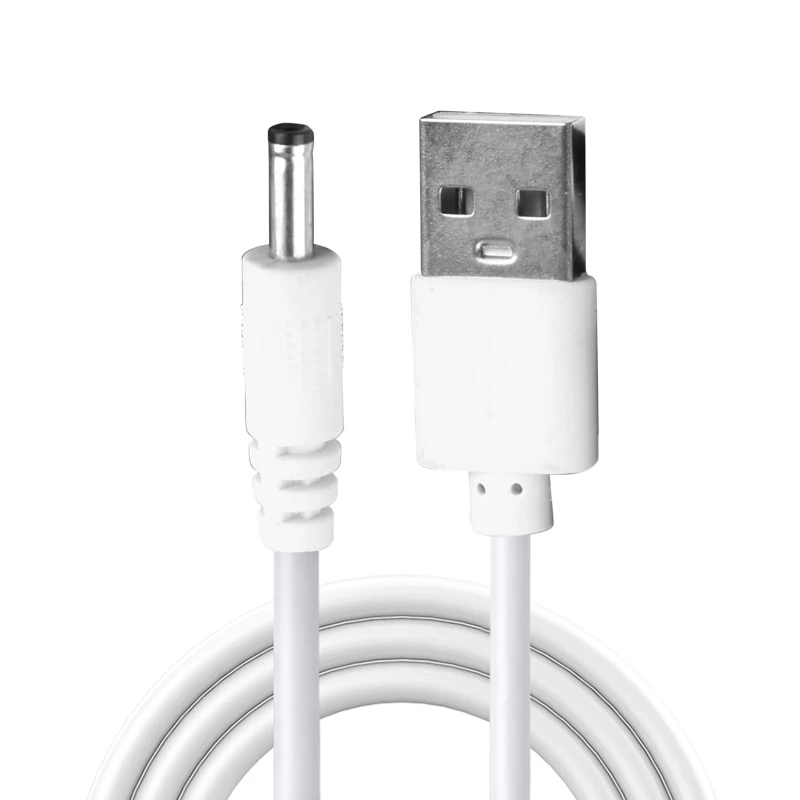 2022 novo tipo uma porta usb macho para dc 3.5x1.35mm tambor plug cabo de alimentação para alto-falante