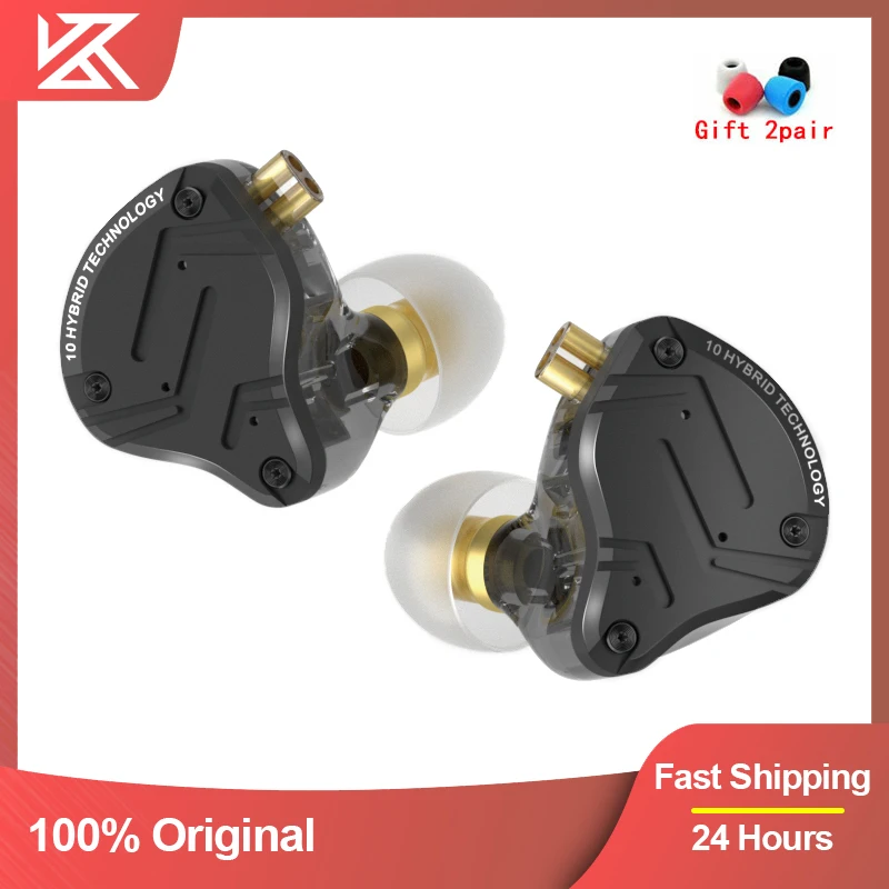 Kz zs10 pro x alta fidelidade baixo metal híbrido in-ear fone de ouvido esporte com cancelamento de ruído fones de ouvido kz zsn pro as16 pro as12 zsx zex