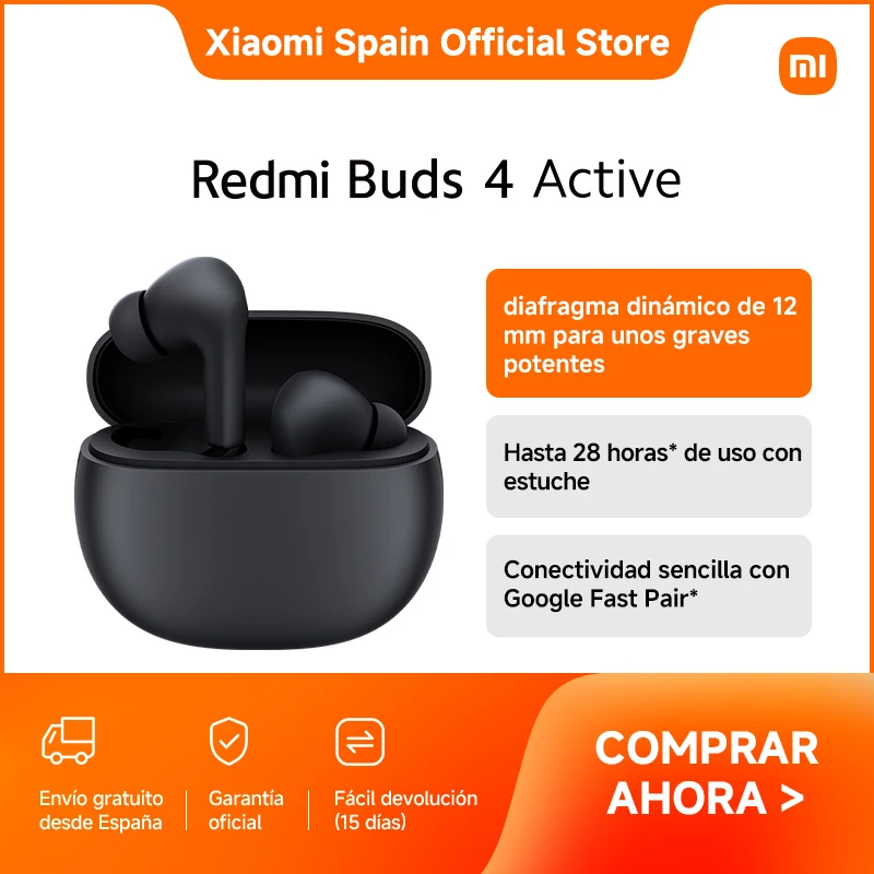 Oficial Redmi Buds 4 Ativo, Oficial