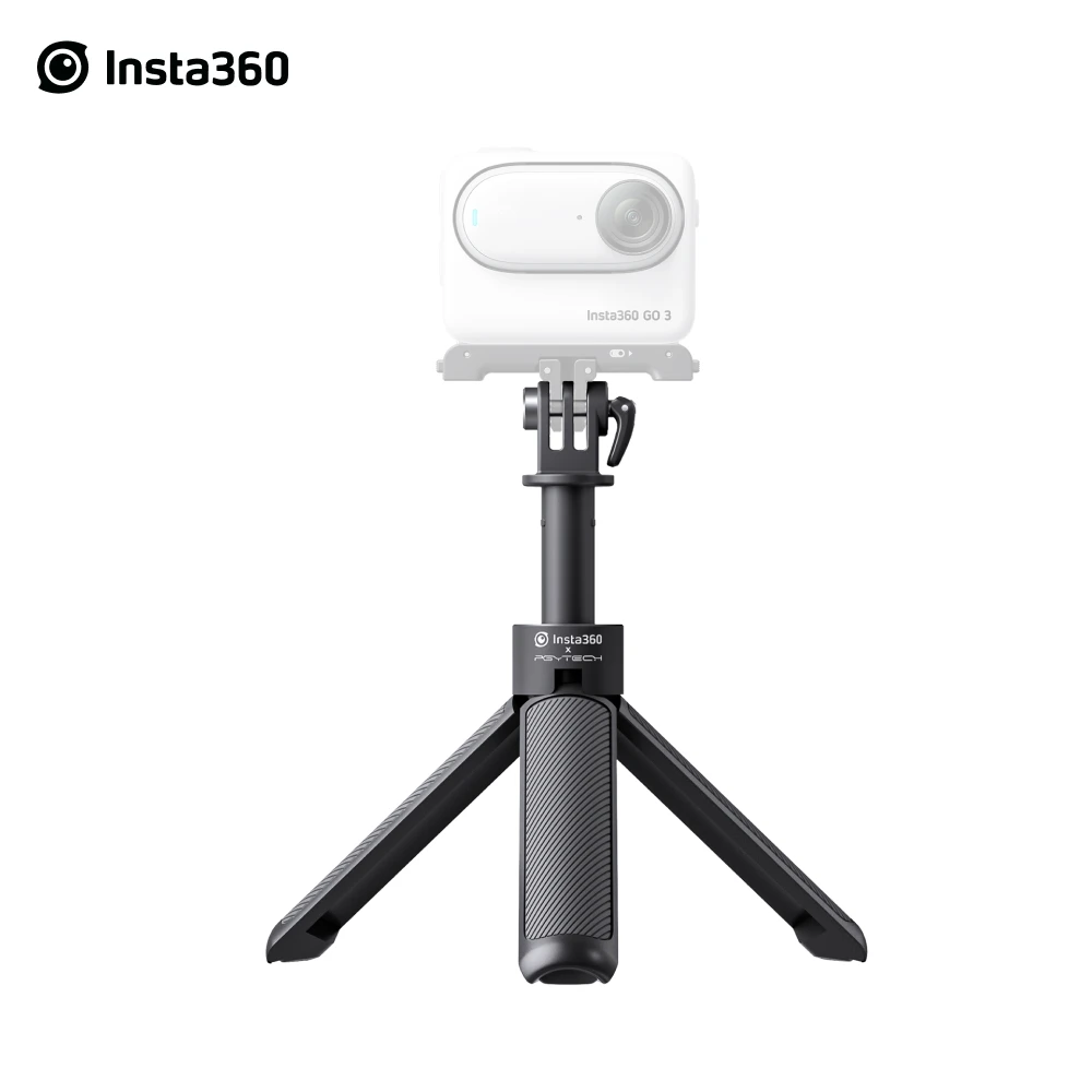 Acessório para Câmera de Ação, Mini Tripé 2 em 1, Insta 360 Go 3