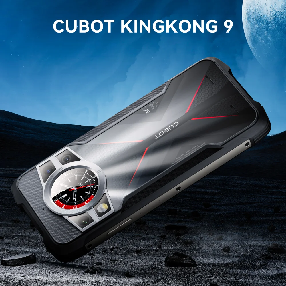 Cubot King Kong 9 Smartphone Robusto, Helio G99, 120Hz, Tela de 6.583 