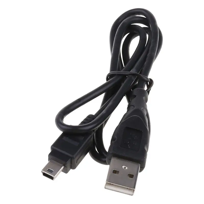2023 0.8m mini usb mini usb para usb carregador dados rápido 5 pinos b para mp3 mp4 player carro dvr gps