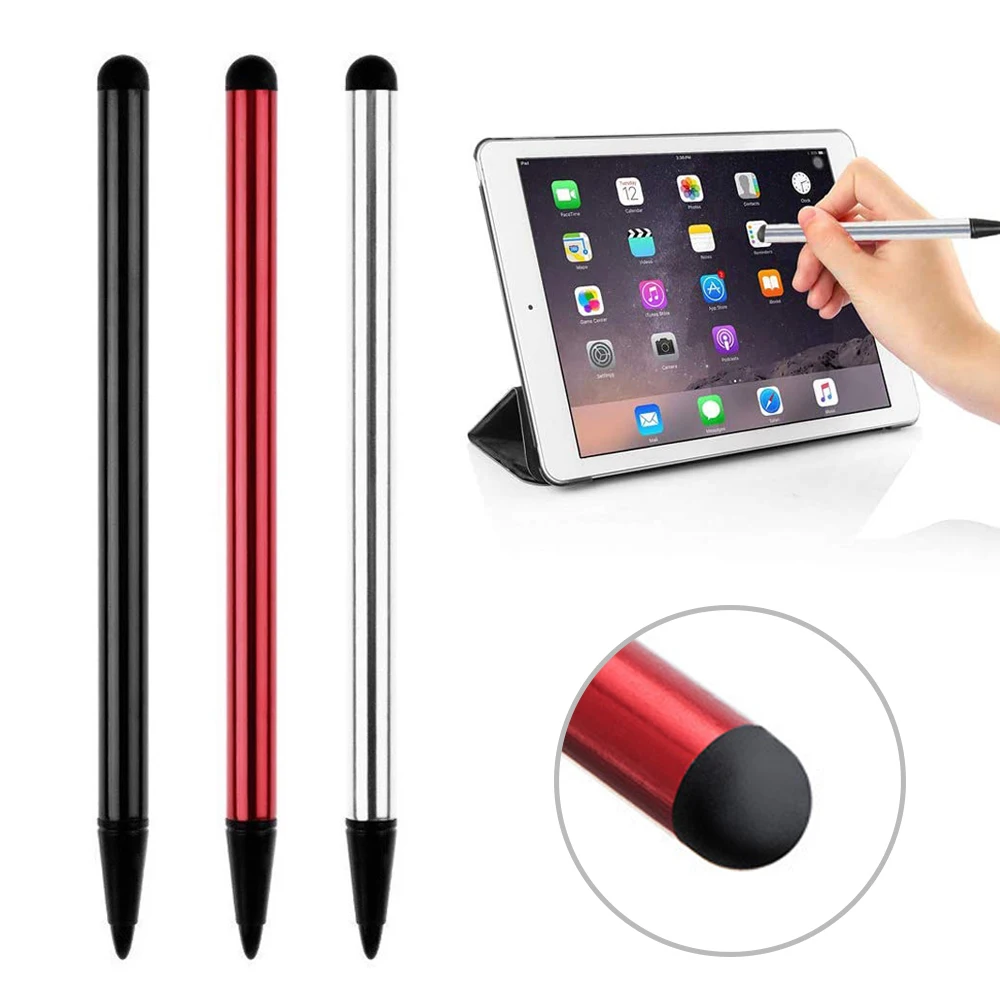 Lápis stylus universal para iphone ipad samsung xiaomi pad tablet laptop canetas de tela sensível ao toque portátil 3 em 1 canetas touchscreen