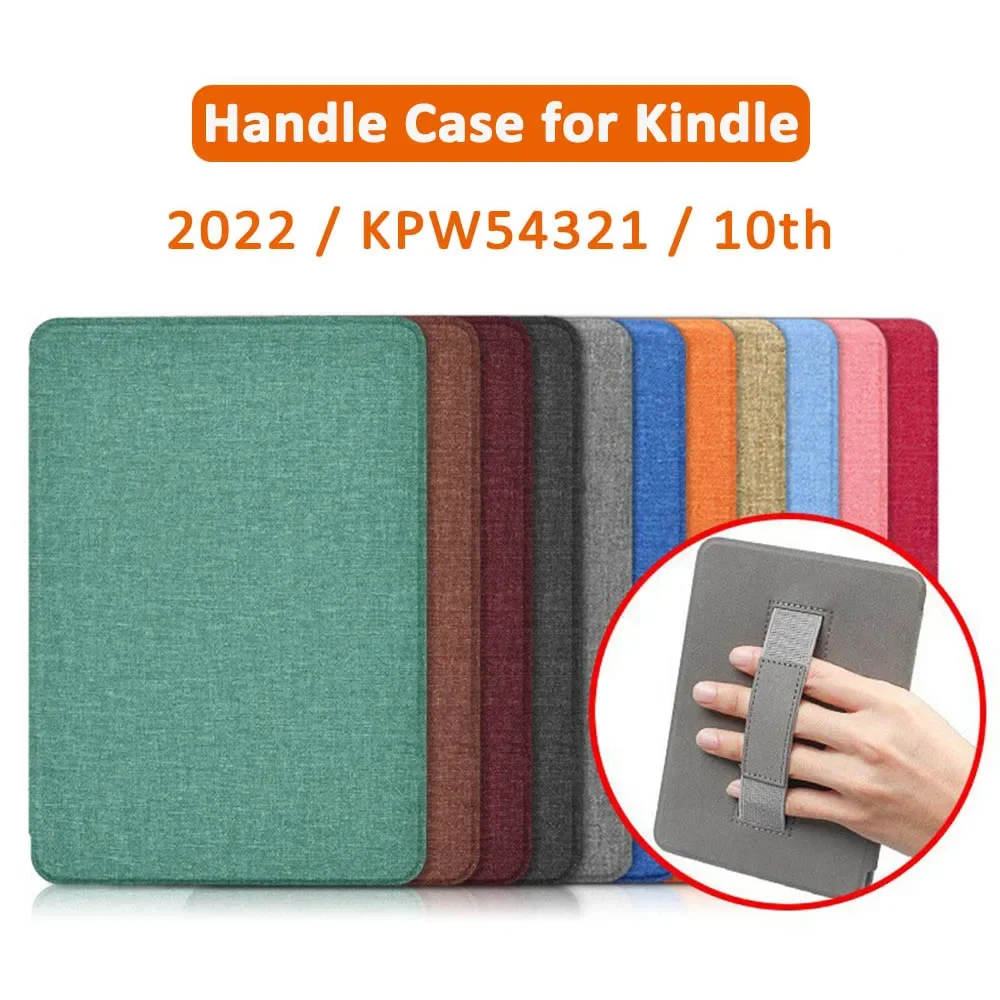 Handle Case para Kindle, Capa Magnética, Concha Protetora, Alça de Mão, Paperwhite 5, 4, 3, 8ª, 10ª Geração, 11ª Geração, 6.8 