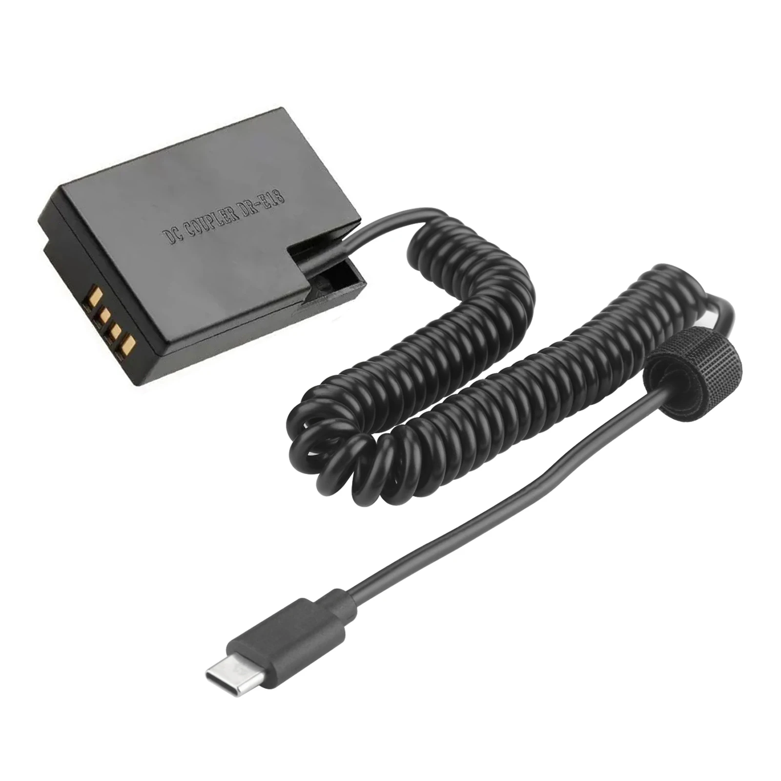 Bateria USB tipo C para manequim, Canon EOS Rebel, T6i, T6s, T7i, T8i, RP, SL2, SL3, R8, R10, R50, R100, 77D, 200D, 250D, 750D, 760D