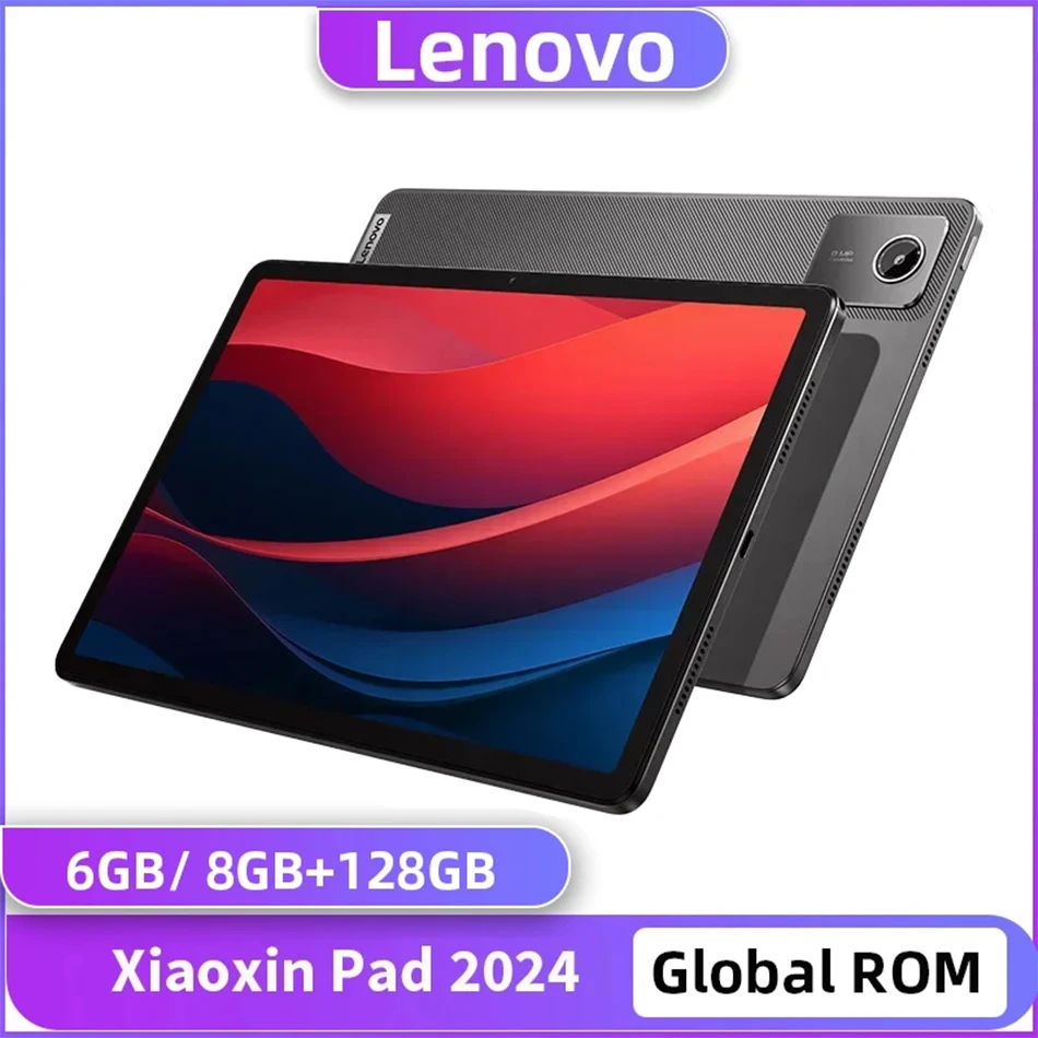 Lenovo-Xiaoxin Pad Global ROM Android Tablet, 6GB, 8GB, 128GB, 11 