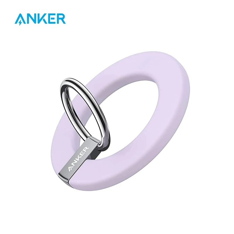 Punho de telefone magnético Anker, suporte ajustável, apenas para iPhone 14, 14 Pro, 14 Pro Max, 14 Plus, 14 Pro, MagGo, Suporte anel 610