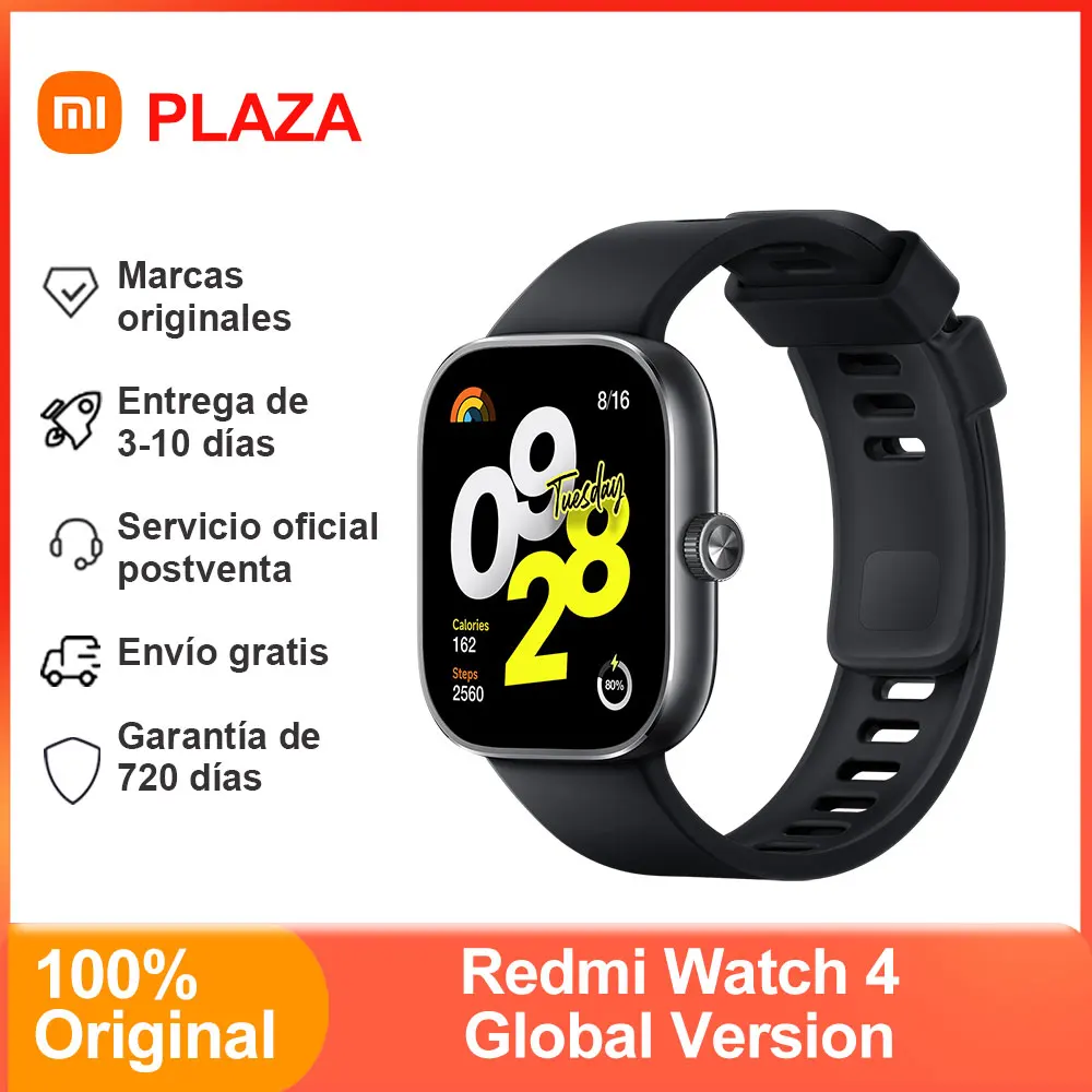 Xiaomi-Relógio Redmi 4 Relógio Inteligente, AMOLED 1.97 