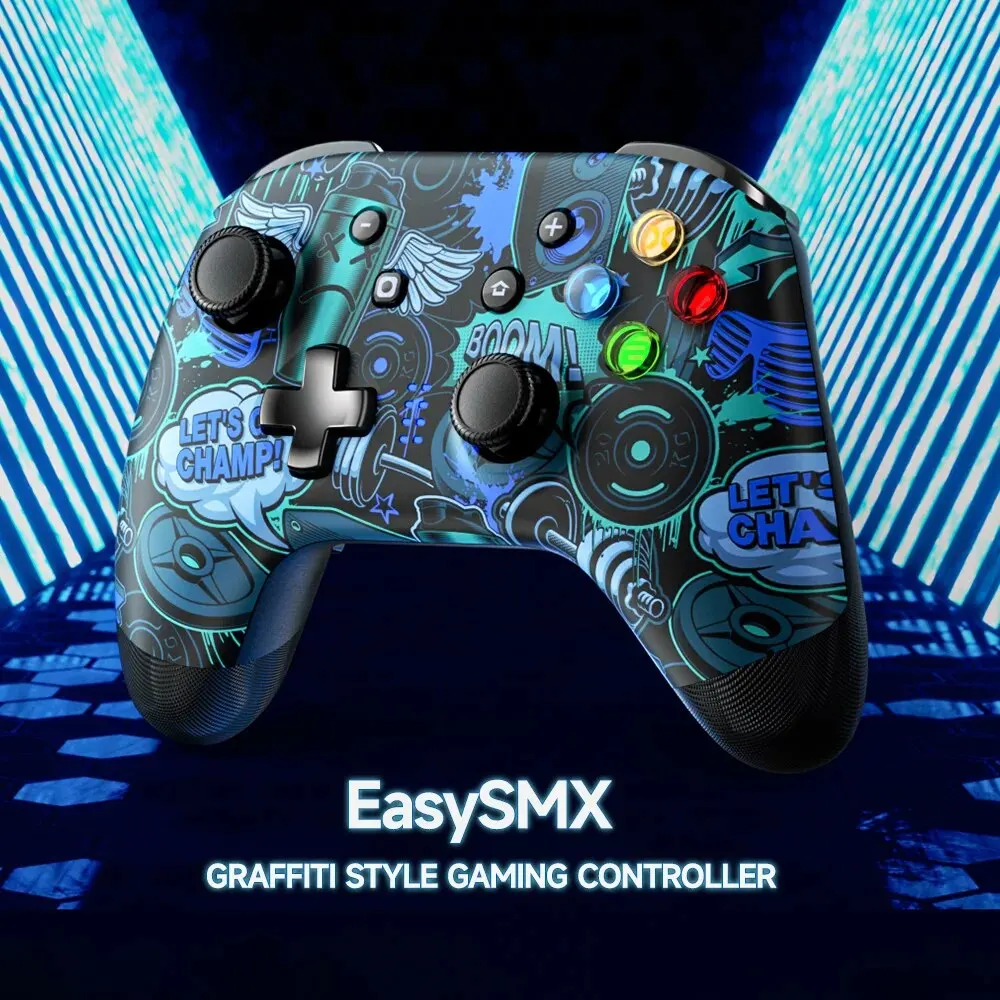 EasySMX-9124 Gamepad sem fio, Bluetooth Gaming Controller, Nintendo Switch, Samsung, Smart TV, Game Pass, Android, IOS Phone