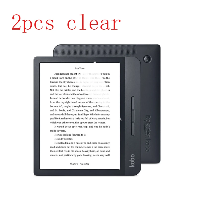 Clear HD Screen Protector, filme plástico macio, adequado para Kobo Clara Color 2024, Kobo Libra Color 2024, 2pcs