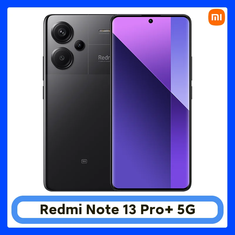 Xiaomi-Redmi Note 13 Pro Plus, 5G, Versão Global, MediaTek, Dimensão 7200-Ultra, Câmera OIS 200MP, 5000mAh, 120W, NFC, IP68 à prova d'água