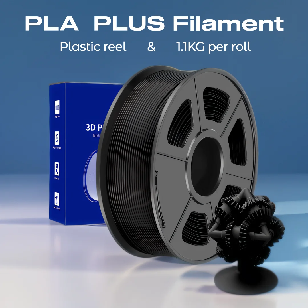 Jayo 3d pla plus filamento 1.75mm +/-0.02mm pla + filamento de impressora cuidadosamente ferida material de impressão 3d para impressora 3d bambu fdm