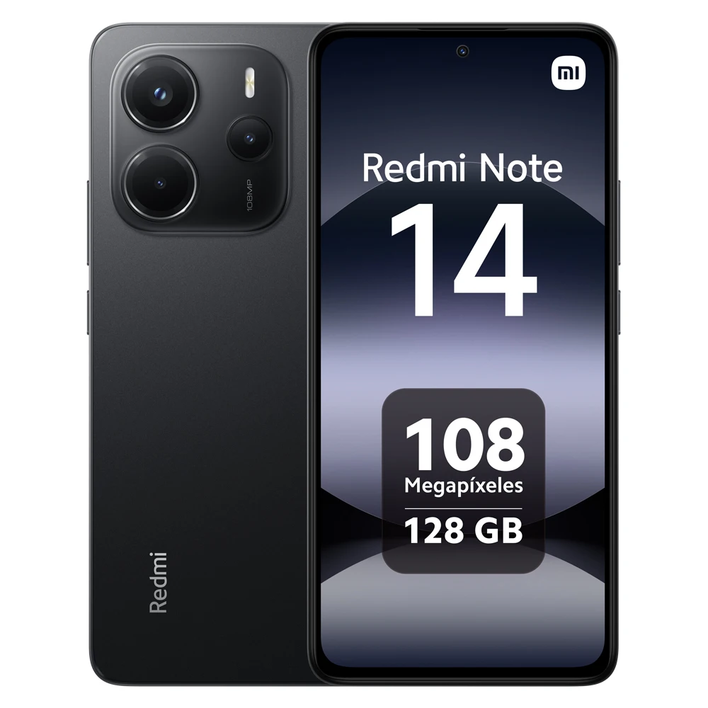 Xiaomi Redmi Note 14 4G Smartphone NFC 6,67'' Ecrã AMOLED Taxa de atualização 120Hz Processador Helio G99-Ultra Octa-Core Câmara traseira tripla 108MP Câmara frontal 20MP Bateria 5500 mAh Carregamento turbo 33W