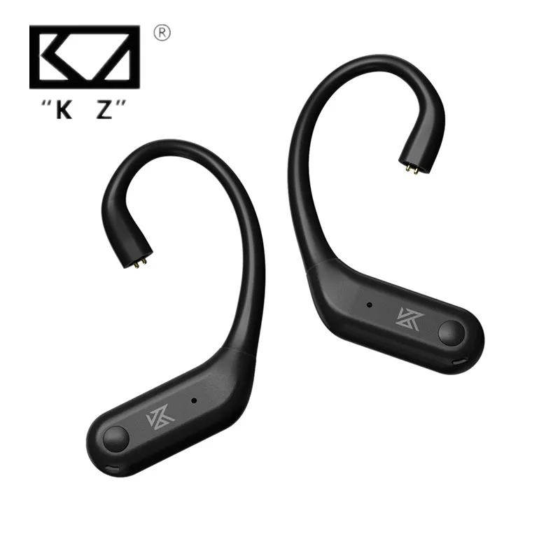 Kz an01 atualização sem fio cabo de gancho de orelha anc cancelamento de ruído bluetooth-compatível 5.4 c-pin ldac hd decodificação de áudio compatível