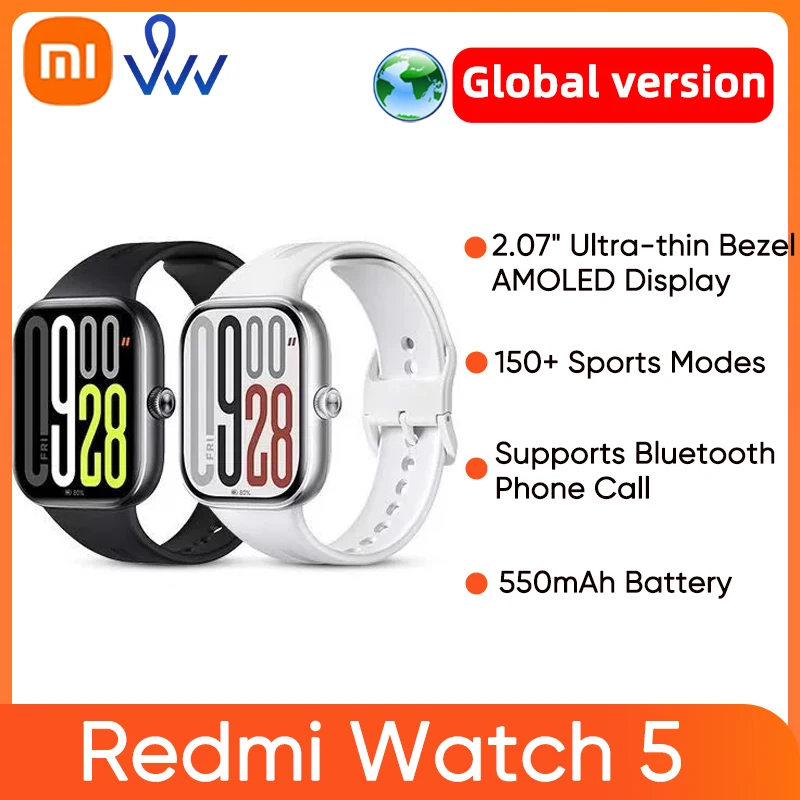 Versão global xiaomi redmi watch 5 2.07 