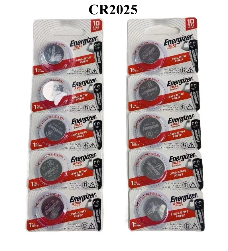 10-100 pces cr2025 3v bateria cr 2025 bateria de lítio cr2025 dl2025 br2025 kcr2025 para relógio de controle remoto botão do carro células de moeda