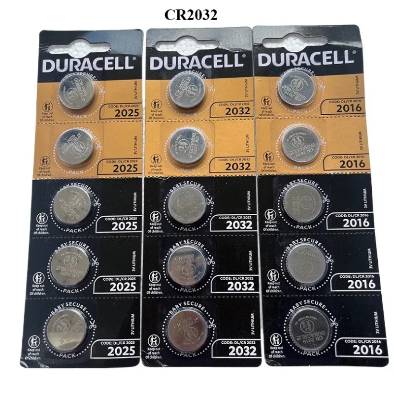 New10-100PCS cr2032 3v bateria de lítio cr2032 botão bateria para brinquedos calculadora carro controle remoto relógio botão célula tipo moeda