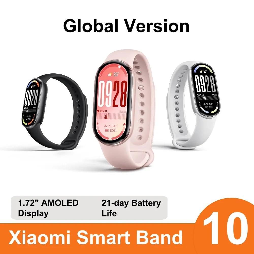 Versão global xiaomi banda inteligente 10 1.72 