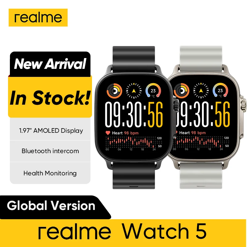 Realme Watch 5 Smart Watch 1.97 