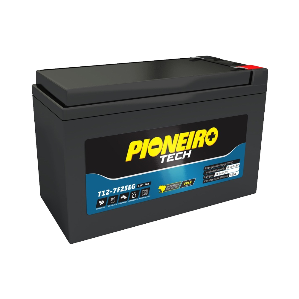 Bateria Pioneiro Para Nobreak 12v 7ah