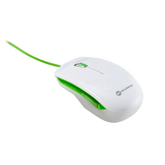 Mouse com Fio USB Colors - Verde | GT