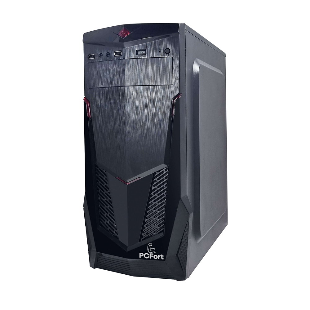 Gabinete Gamer PCFort Vhazer T580 ATX Preto