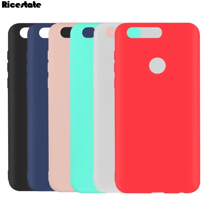 Capa de silicone macio para huawei honra 7x, honra 8 pro, honra 9 lite, 10 lite, cor fosca, novo