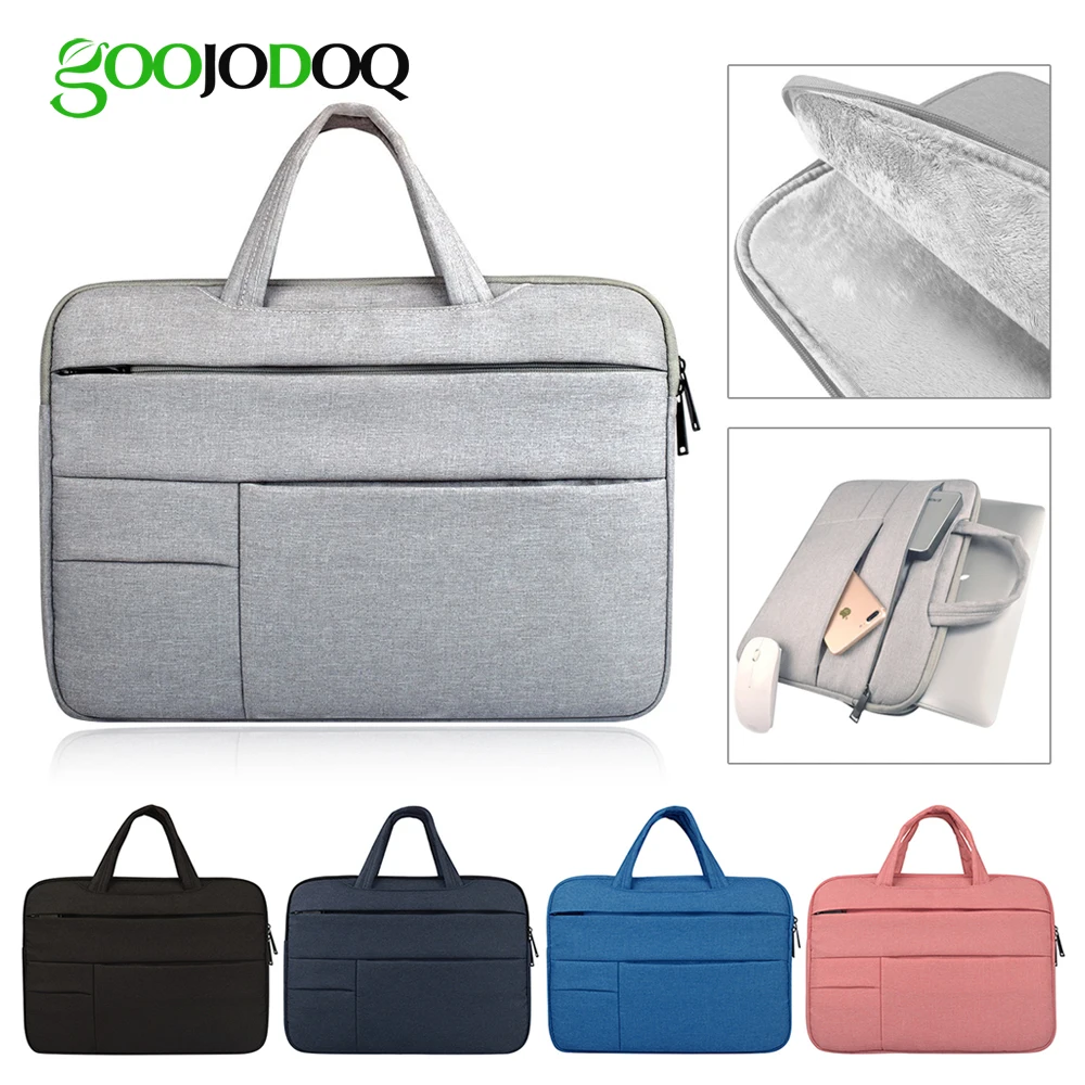 Bolsa para Laptop com Alça, Capa da Manga, Apple iPad Pro 12.9, Notebook e Tablet, 12.9, 2017, 2018, 13.3