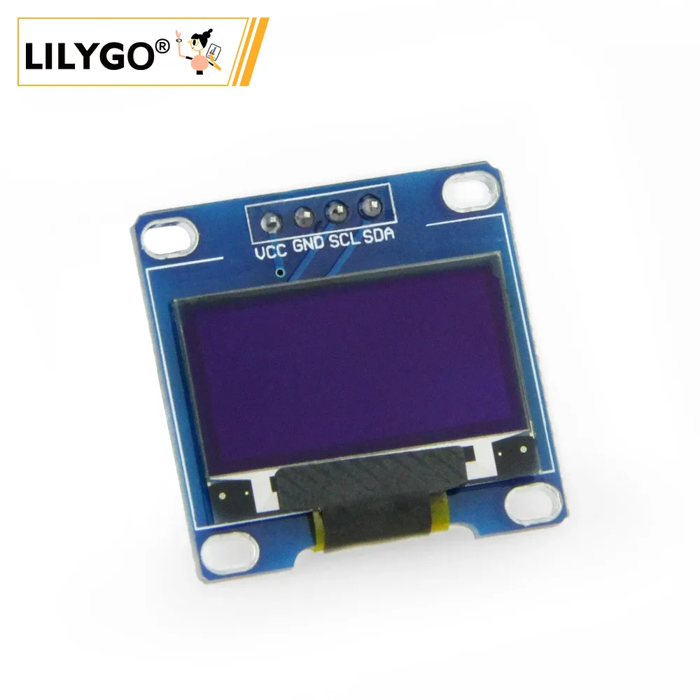 LILYGO®Ttgo 0.96 Polegada oled módulo de exibição de texto a cores brancas 128*64 display lcd i2c 0.96 iic serial 128x64 para T-BEAM e T-SIM